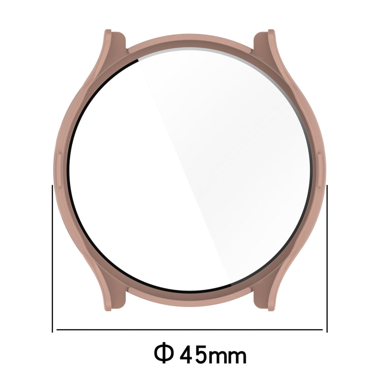 For Garmin Venu 3 PC + Tempered Film Integrated Watch Protective Case(Transparent) - Watch Cases by PMC TechLife | Online Shopping South Africa | PMC TechLife | Buy Now Pay Later Mobicred