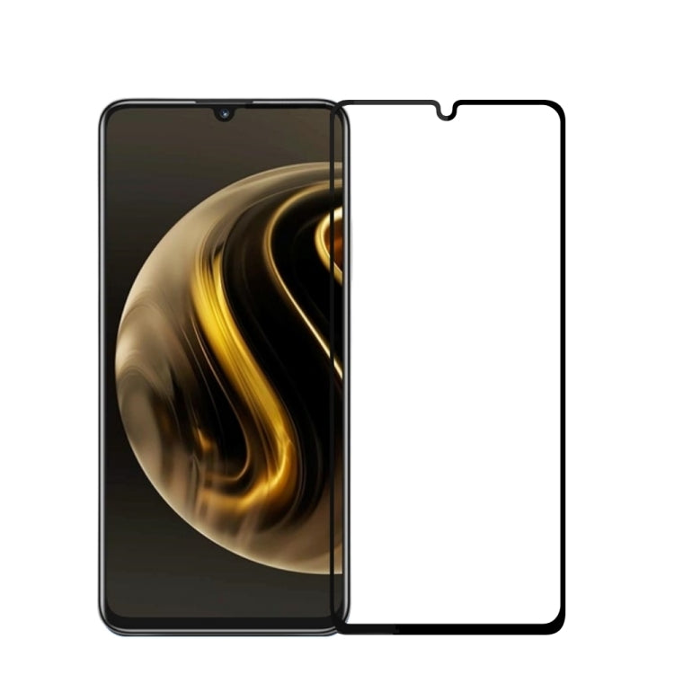 For Huawei Enjoy 70 MOFI 9H 2.5D Full Screen Tempered Glass Film(Black) - Huawei Tempered Glass by MOFI | Online Shopping South Africa | PMC Jewellery