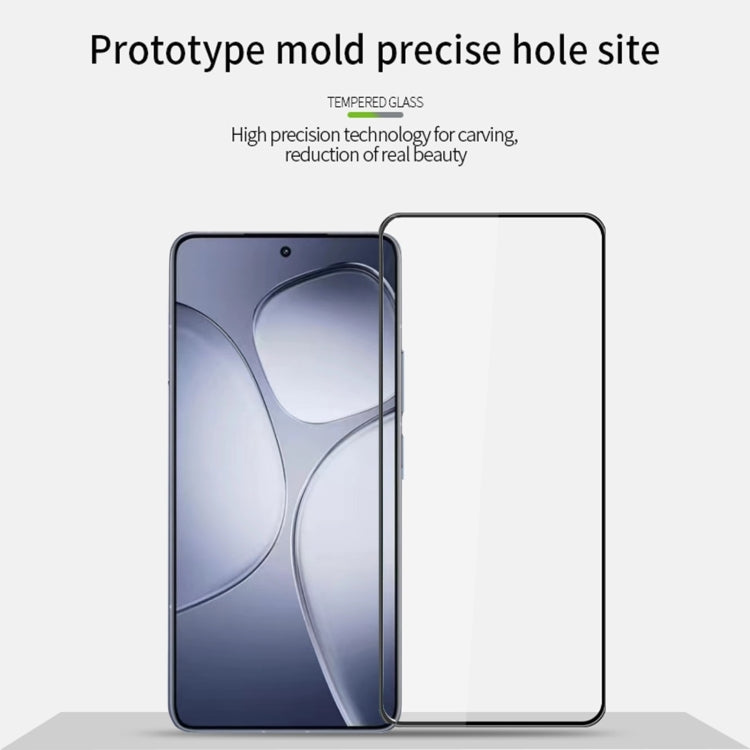 For Xiaomi Redmi K70 Ultra MOFI 9H 3D Explosion-proof Tempered Glass Film(Black) -  by MOFI | Online Shopping South Africa | PMC Jewellery | Buy Now Pay Later Mobicred