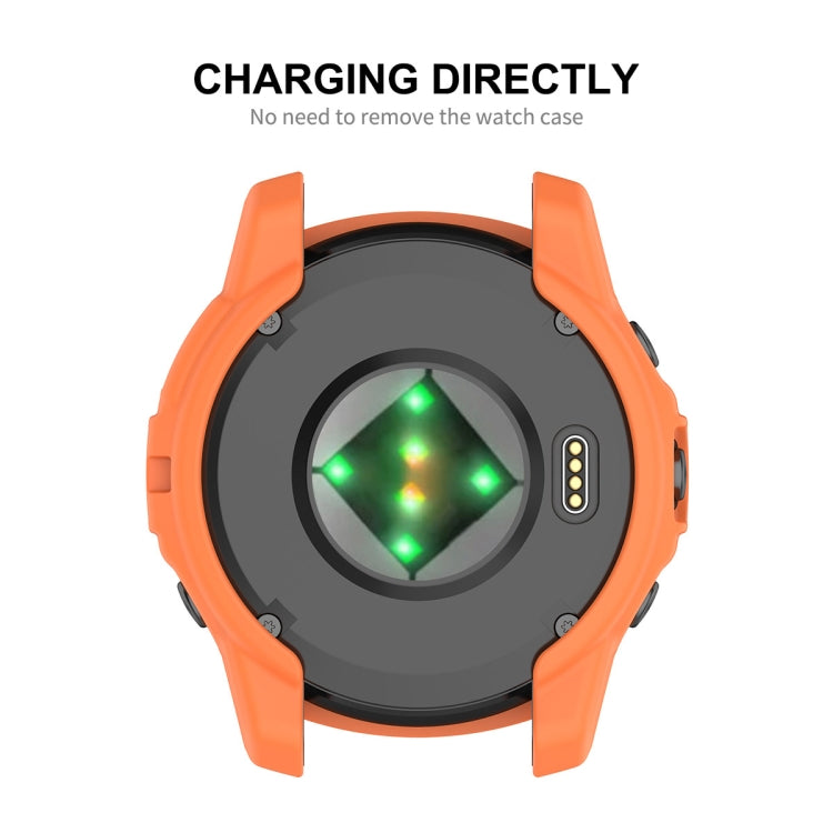 For Garmin Epix Pro 42mm / Fenix 7S / 7S Pro ENKAY Hat-Prince TPU Armor Designed Watch Protective Case(Dark Green) - Watch Cases by ENKAY | Online Shopping South Africa | PMC TechLife | Buy Now Pay Later Mobicred
