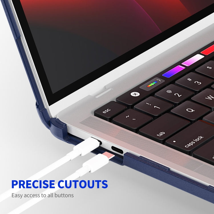For MacBook Pro 13.3 A2251/A2289/A2338 ENKAY Hat-Prince 3 in 1 Protective Bracket Case Cover Hard Shell with TPU Keyboard Film / PET Screen Protector, Version:EU(Pink) - free shipping - PMC Jewellery - Order now!