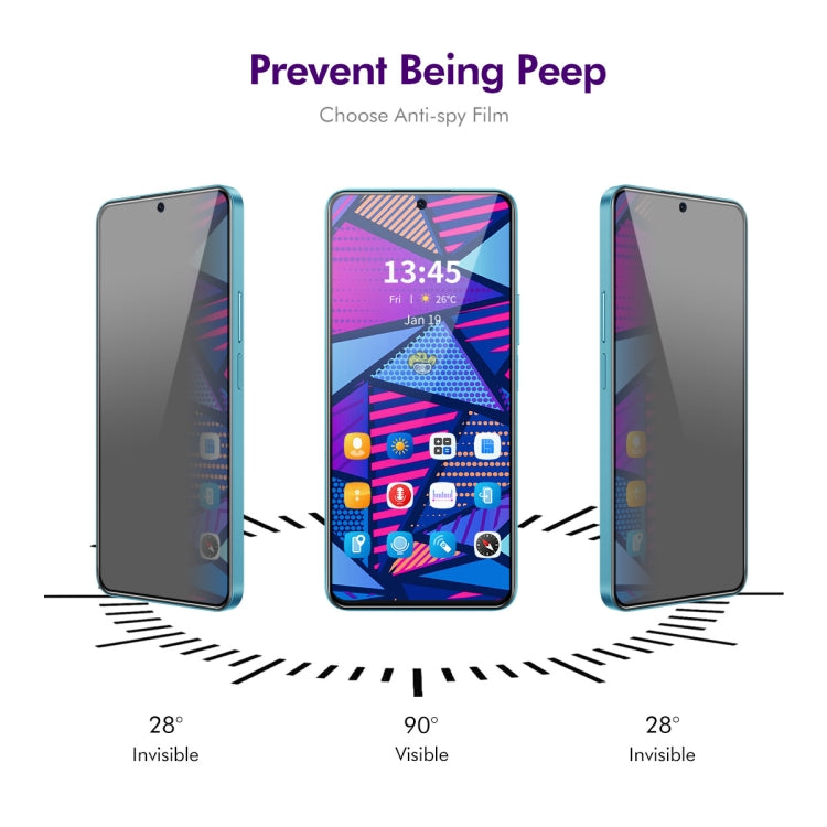 For Huawei Pura 70 5pcs ENKAY Hat-Prince 28 Degree Anti-peeping Tempered Glass Film - Huawei Tempered Glass by ENKAY | Online Shopping South Africa | PMC Jewellery | Buy Now Pay Later Mobicred