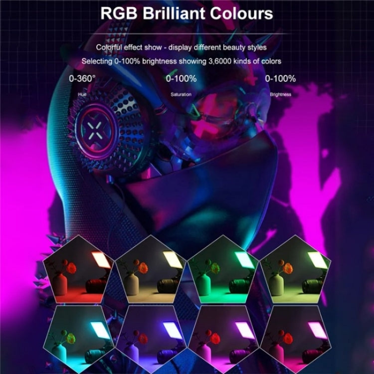 VLOGLITE PAD192RGB For DSLR Camera Gopro LED Camera Fill Light RGB Full Color Photography Lighting - free shipping - PMC TechLife - Order now!