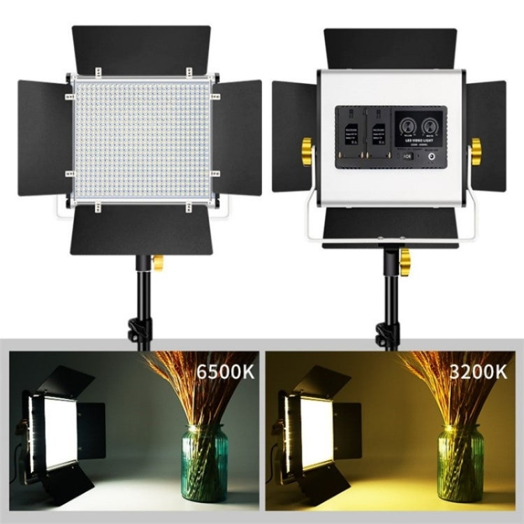 VLOGLITE W660S For Video Film Recording 3200-5600K Lighting LED Video Light with Tripod, Plug:US Plug - free shipping - PMC TechLife - Order now!