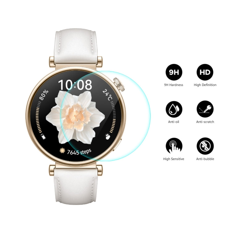 For Huawei Watch GT 4 41mm ENKAY Hat-Prince 0.2mm 9H Tempered Glass Screen Protector Watch Film - Screen Protector by ENKAY | Online Shopping South Africa | PMC TechLife