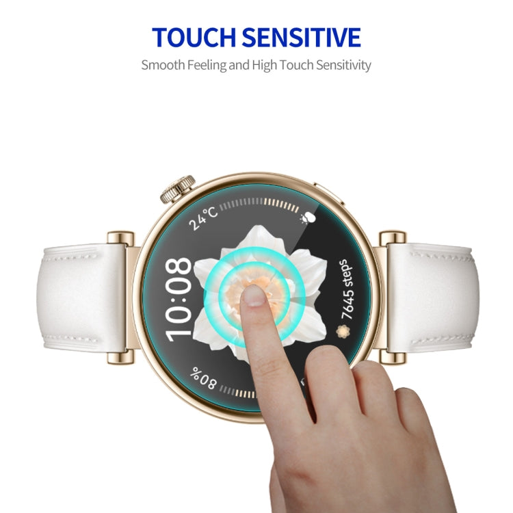 For Huawei Watch GT 4 46mm 2pcs ENKAY Hat-Prince 0.2mm 9H Tempered Glass Screen Protector Watch Film - Screen Protector by ENKAY | Online Shopping South Africa | PMC TechLife