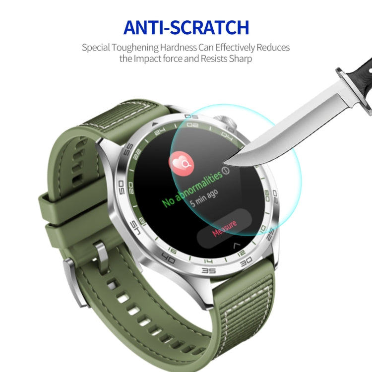 For Huawei Watch GT 4 46mm 10pcs ENKAY Hat-Prince 0.2mm 9H Tempered Glass Screen Protector Watch Film - Screen Protector by ENKAY | Online Shopping South Africa | PMC TechLife | Buy Now Pay Later Mobicred