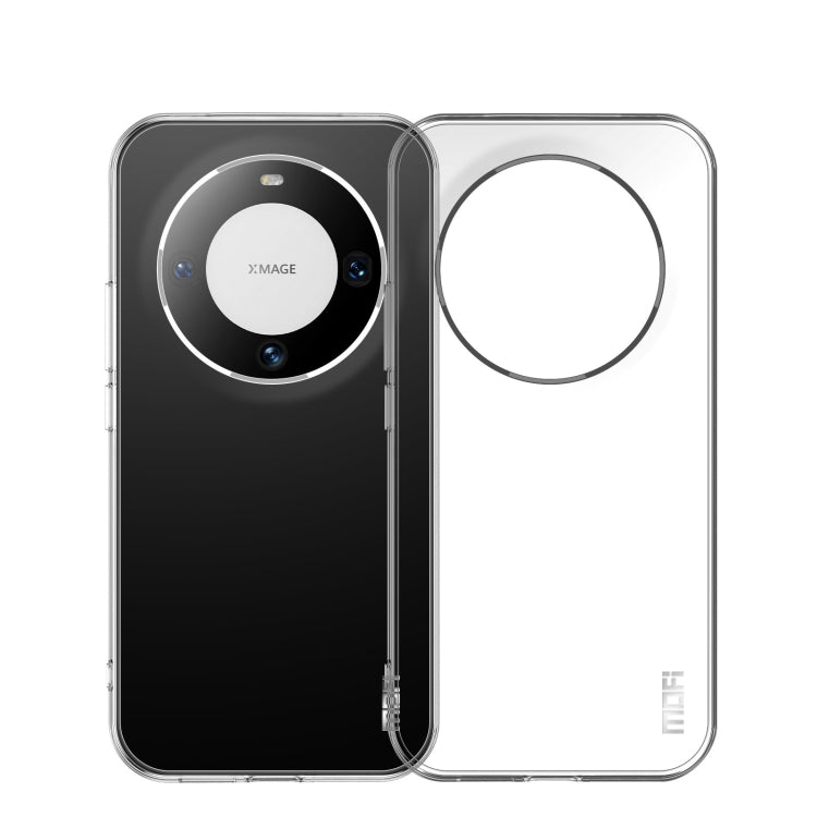For Huawei Mate 60 Pro MOFI Ming Series Ultra-thin TPU Phone Case(Transparent) - Huawei Cases by MOFI | Online Shopping South Africa | PMC TechLife | Buy Now Pay Later Mobicred