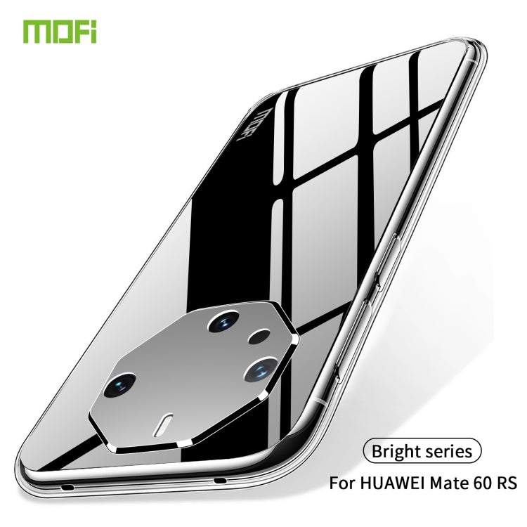 For Huawei Mate 60 RS Ultimate MOFI Ming Series Ultra-thin TPU Phone Case(Transparent) - Huawei Cases by MOFI | Online Shopping South Africa | PMC Jewellery