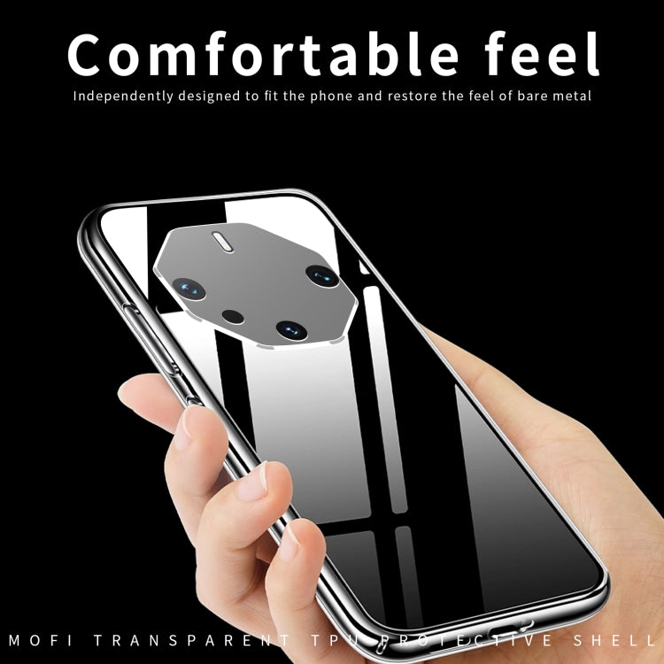 For Huawei Mate 60 RS Ultimate MOFI Ming Series Ultra-thin TPU Phone Case(Transparent) - Huawei Cases by MOFI | Online Shopping South Africa | PMC Jewellery