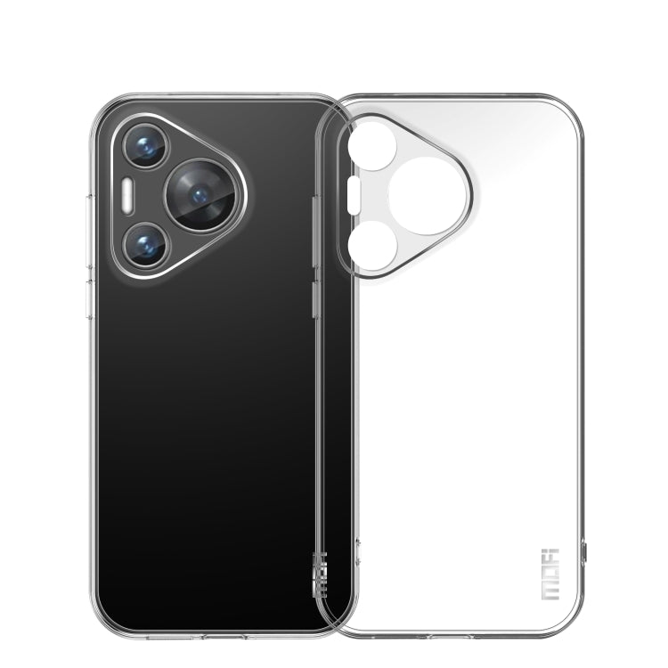 For Huawei P70 MOFI Ming Series Ultra-thin TPU Phone Case(Transparent) - Huawei Cases by MOFI | Online Shopping South Africa | PMC Jewellery