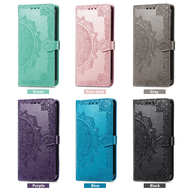 For Ulefone Note 15 Mandala Flower Embossed Leather Phone Case(Purple) - free shipping - PMC Jewellery - Order now!