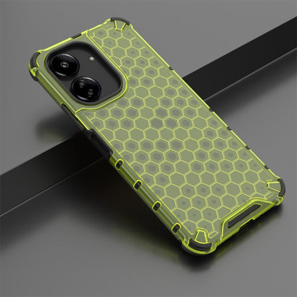 For  Redmi 13C 4G Shockproof Honeycomb Phone Case(Green) - 13C Cases by PMC Jewellery | Online Shopping South Africa | PMC Jewellery | Buy Now Pay Later Mobicred