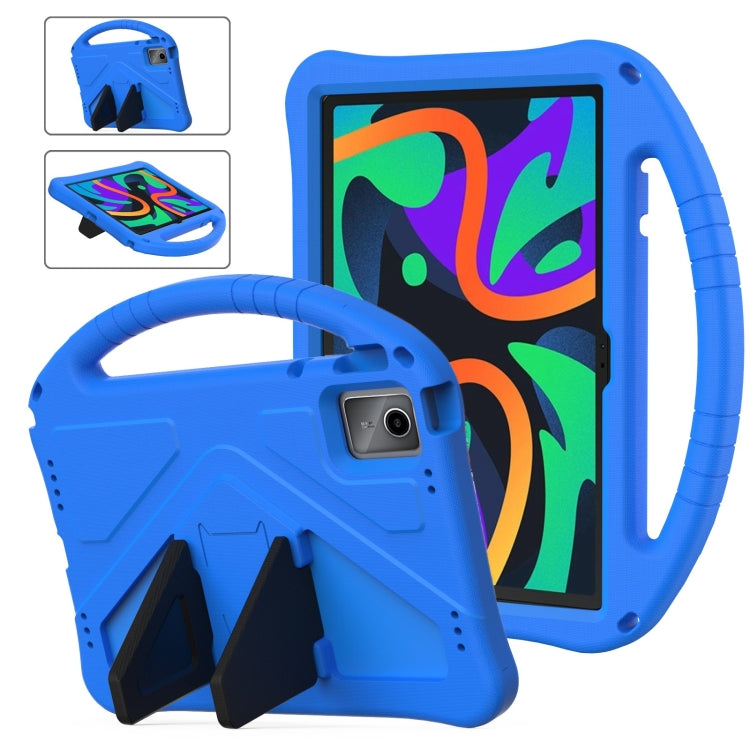 For Lenovo Tab M11 /Xiaoxin Pad 11 2024 EVA Shockproof Tablet Case with Holder(Blue) - Lenovo by PMC Jewellery | Online Shopping South Africa | PMC Jewellery | Buy Now Pay Later Mobicred