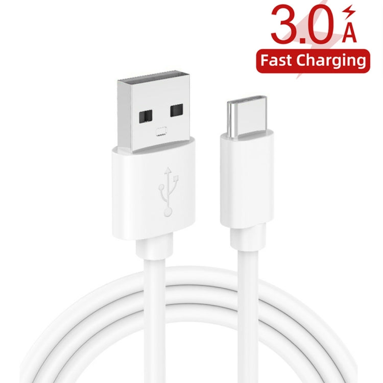 PD30W USB-C / Type-C + QC3.0 USB Charger with 1m USB to Type-C Data Cable, AU Plug(White) - USB Charger by PMC TechLife | Online Shopping South Africa | PMC TechLife | Buy Now Pay Later Mobicred