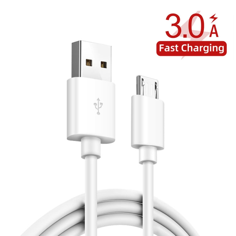 PD30W USB-C / Type-C + QC3.0 USB Charger with 1m USB to Micro USB Data Cable, AU Plug(Black) - USB Charger by PMC TechLife | Online Shopping South Africa | PMC TechLife | Buy Now Pay Later Mobicred