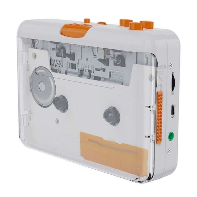 EZCAP 218SP Clear Stereo Walkman Cassette Player Portable Cassette Tape to MP3 Converter - Tape Converter by Ezcap | Online Shopping South Africa | PMC TechLife | Buy Now Pay Later Mobicred