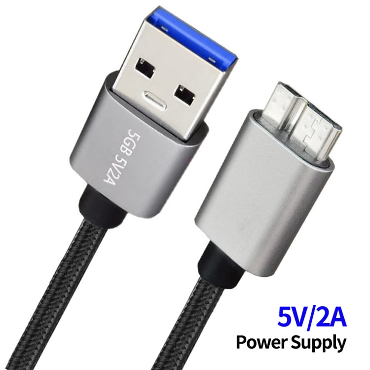 JUNSUNMAY USB 3.0 Male to Micro-B Cord Cable Compatible with Samsung Camera Hard Drive, Length:0.3m - USB Cable by JUNSUNMAY | Online Shopping South Africa | PMC TechLife | Buy Now Pay Later Mobicred