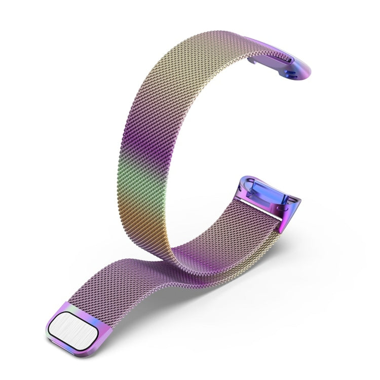 For Fitbit Charge 6 Milan Magnetic Metal Steel Mesh Watch Band(Colorful) - Watch Bands by PMC TechLife | Online Shopping South Africa | PMC TechLife | Buy Now Pay Later Mobicred