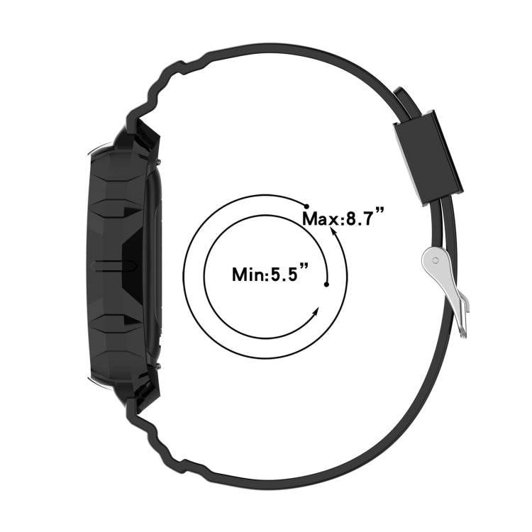 For Fitbit Charge 6 / 5 / 4 / 3 Armor Integrated TPU Watch Band(Light Purple) - Watch Bands by PMC TechLife | Online Shopping South Africa | PMC TechLife | Buy Now Pay Later Mobicred