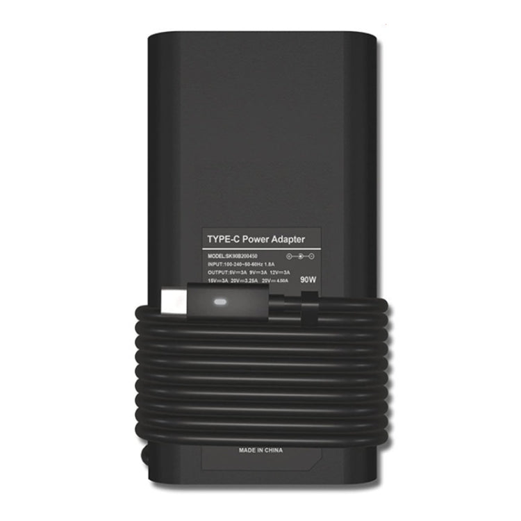 For Dell 7370 9250 9360 9365 9560 90W  Charger TYPE-C USB Thunderbolt 3 Power Adapter(UK Plug) - For Dell by PMC TechLife | Online Shopping South Africa | PMC TechLife | Buy Now Pay Later Mobicred