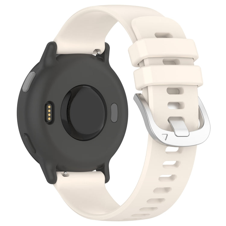 For Garmin Vivoactive3 / 3 Music Liquid Glossy Silver Buckle Silicone Watch Band(Starlight) - free shipping - PMC TechLife - Order now!