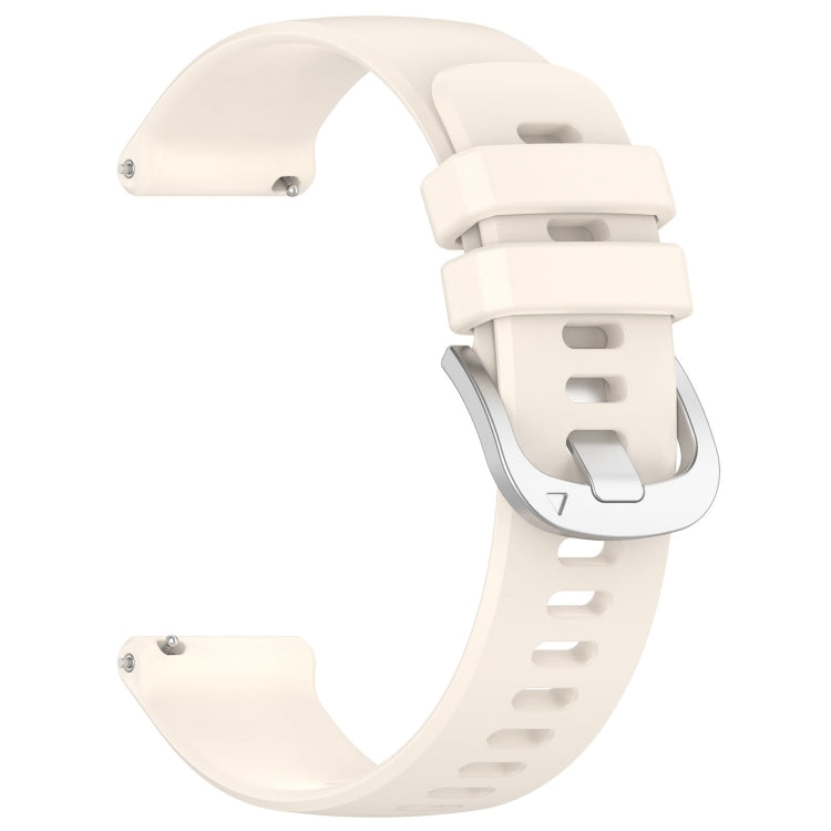 For Garmin Vivoactive3 / 3 Music Liquid Glossy Silver Buckle Silicone Watch Band(Starlight) - free shipping - PMC TechLife - Order now!