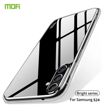 For Samsung Galaxy S24 5G MOFI Ming Series Ultra-thin TPU Phone Case(Transparent) - Galaxy S24 5G Cases by MOFI | Online Shopping South Africa | PMC Jewellery