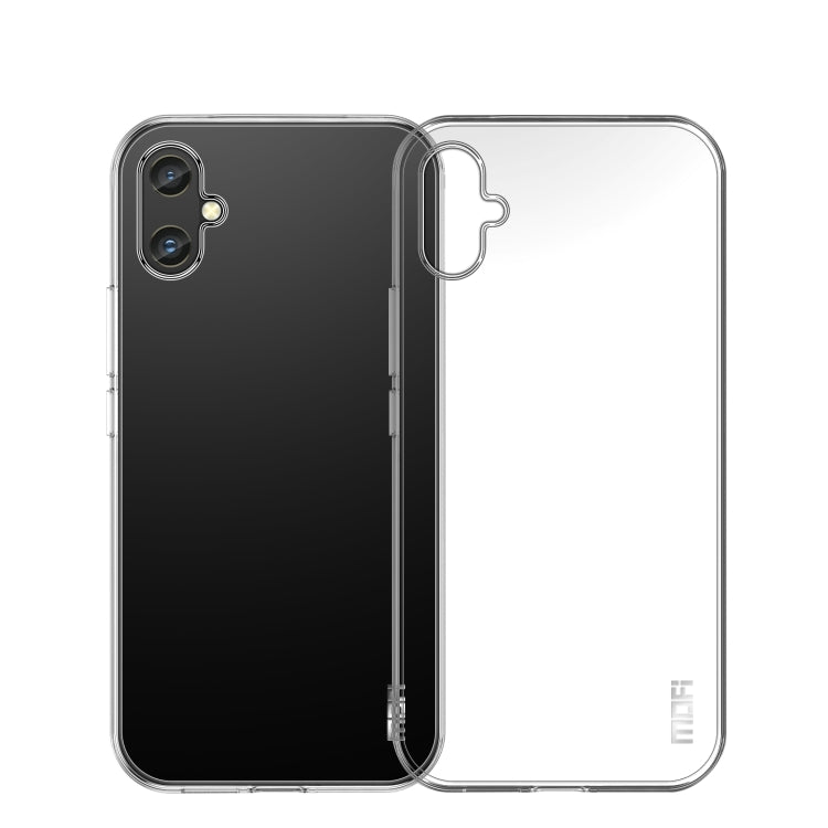 For Samsung Galaxy A05 MOFI Ming Series Ultra-thin TPU Phone Case(Transparent) - Galaxy Phone Cases by MOFI | Online Shopping South Africa | PMC Jewellery