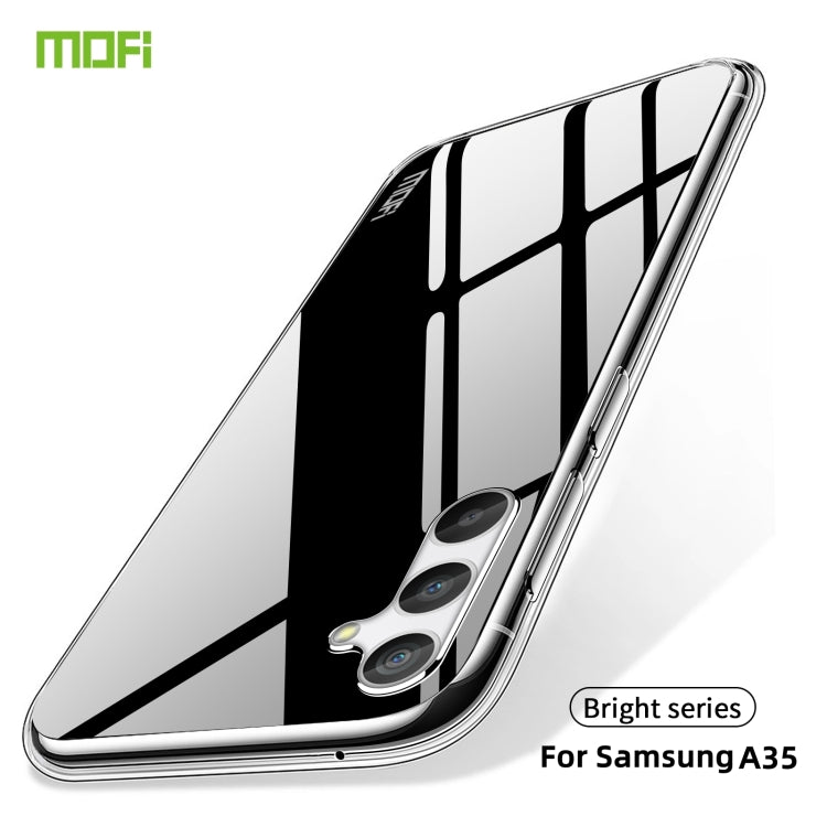 For Samsung Galaxy A35 MOFI Ming Series Ultra-thin TPU Phone Case(Transparent) - Galaxy Phone Cases by MOFI | Online Shopping South Africa | PMC Jewellery