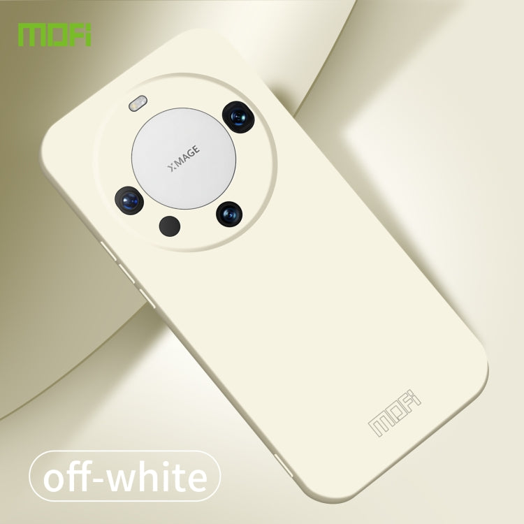 For Huawei Mate 60 MOFI Qin Series Skin Feel All-inclusive PC Phone Case(Beige) - Huawei Cases by MOFI | Online Shopping South Africa | PMC TechLife
