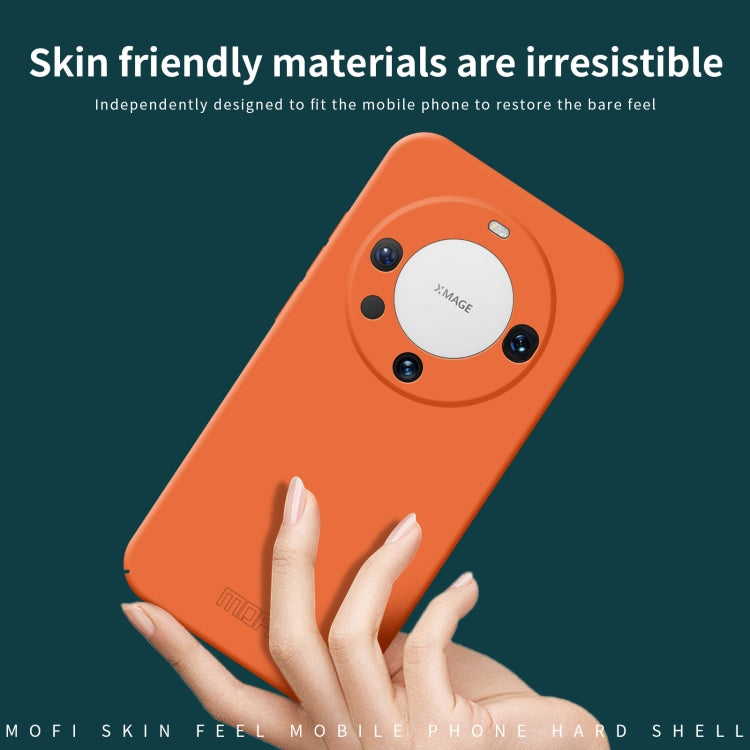 For Huawei Mate 60 Pro MOFI Qin Series Skin Feel All-inclusive PC Phone Case(Black) - Huawei Cases by MOFI | Online Shopping South Africa | PMC TechLife | Buy Now Pay Later Mobicred