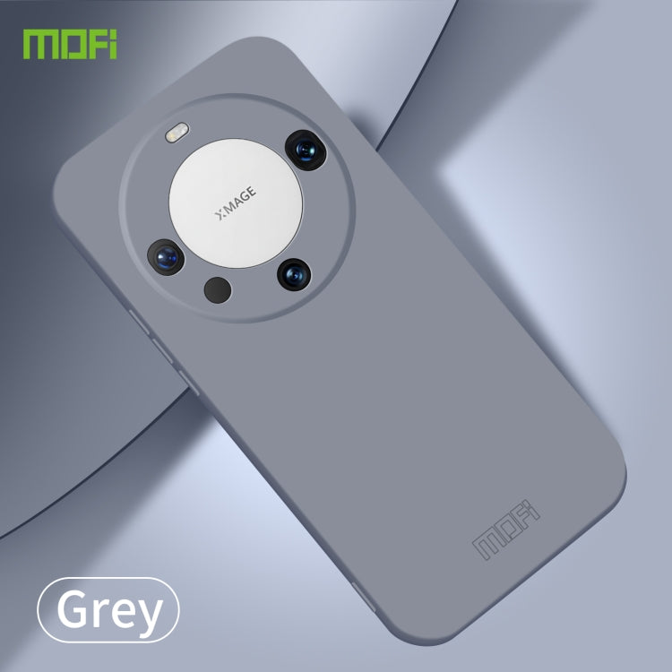 For Huawei Mate 60 Pro MOFI Qin Series Skin Feel All-inclusive PC Phone Case(Gray) - Huawei Cases by MOFI | Online Shopping South Africa | PMC TechLife | Buy Now Pay Later Mobicred