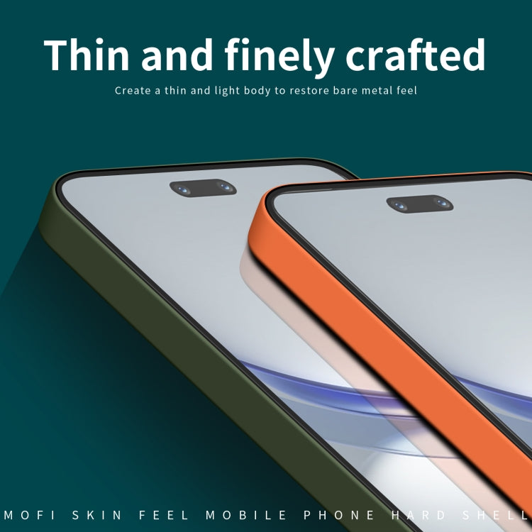 For Huawei nova 12 MOFI Qin Series Skin Feel All-inclusive PC Phone Case(Green) - Huawei Cases by MOFI | Online Shopping South Africa | PMC TechLife | Buy Now Pay Later Mobicred