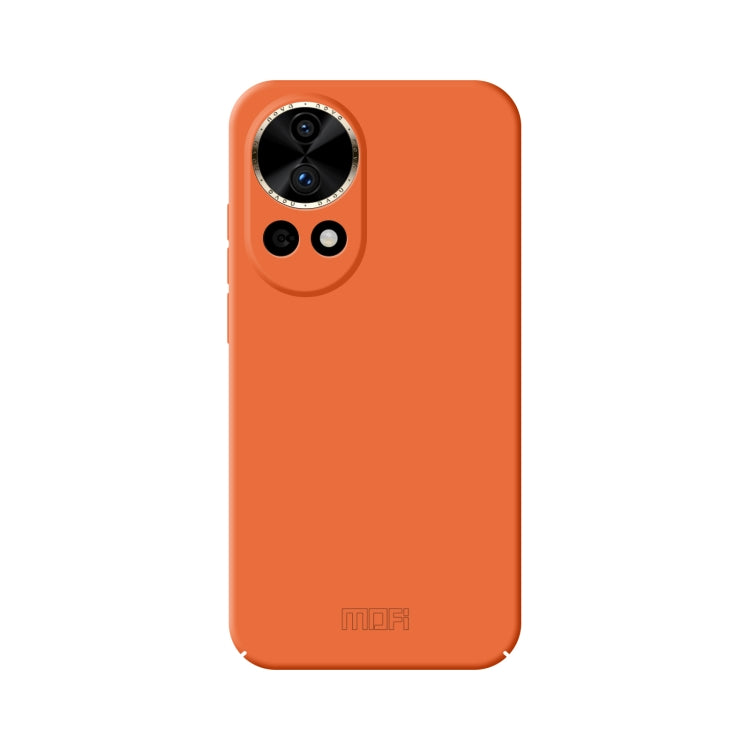 For Huawei Nova 12 MOFI Qin Series Skin Feel All-inclusive PC Phone Case(Orange) - Huawei Cases by MOFI | Online Shopping South Africa | PMC Jewellery