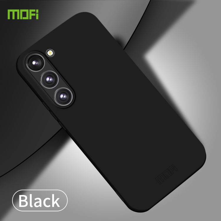 For Samsung Galaxy S23 5G MOFI Qin Series Skin Feel All-inclusive PC Phone Case(Black) - Galaxy S23 5G Cases by MOFI | Online Shopping South Africa | PMC TechLife | Buy Now Pay Later Mobicred