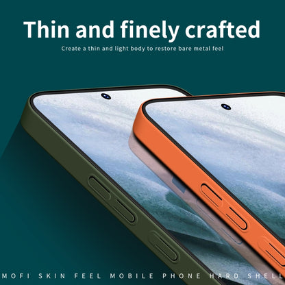 For Samsung Galaxy S23 5G MOFI Qin Series Skin Feel All-inclusive PC Phone Case(Green) - Galaxy S23 5G Cases by MOFI | Online Shopping South Africa | PMC Jewellery