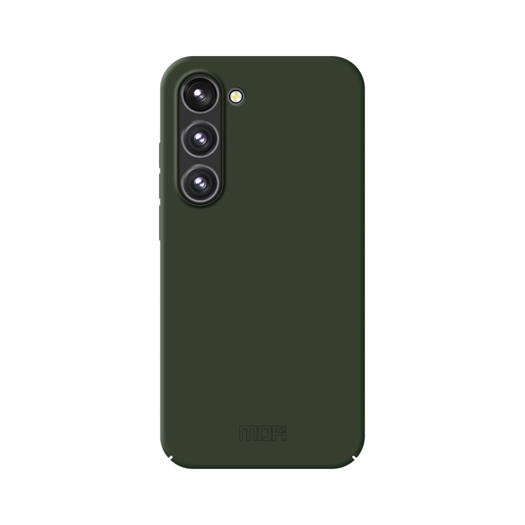 For Samsung Galaxy S23+ 5G MOFI Qin Series Skin Feel All-inclusive PC Phone Case(Green) - Galaxy Phone Cases by MOFI | Online Shopping South Africa | PMC Jewellery