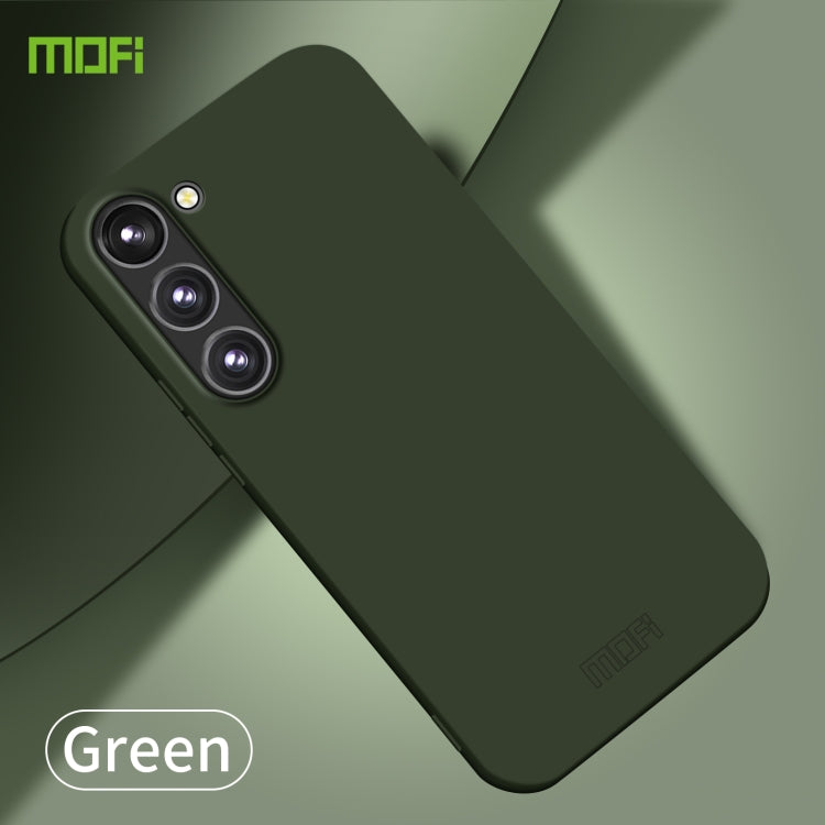 For Samsung Galaxy S23+ 5G MOFI Qin Series Skin Feel All-inclusive PC Phone Case(Green) - Galaxy Phone Cases by MOFI | Online Shopping South Africa | PMC TechLife