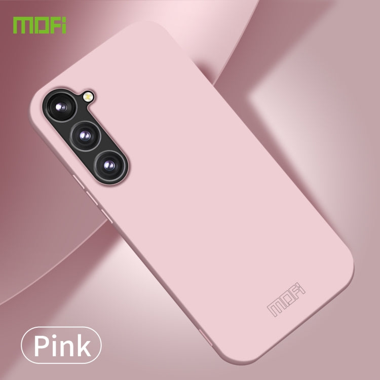 For Samsung Galaxy S23 FE 5G MOFI Qin Series Skin Feel All-inclusive PC Phone Case(Pink) - Galaxy Phone Cases by MOFI | Online Shopping South Africa | PMC Jewellery