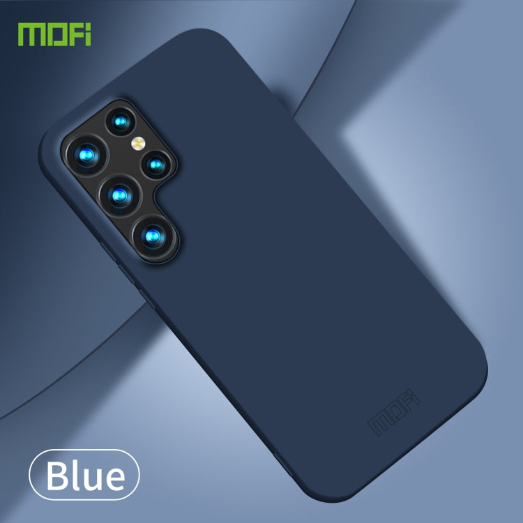 For Samsung Galaxy S23 Ultra 5G MOFI Qin Series Skin Feel All-inclusive PC Phone Case(Blue) - Galaxy S23 Ultra 5G Cases by MOFI | Online Shopping South Africa | PMC Jewellery