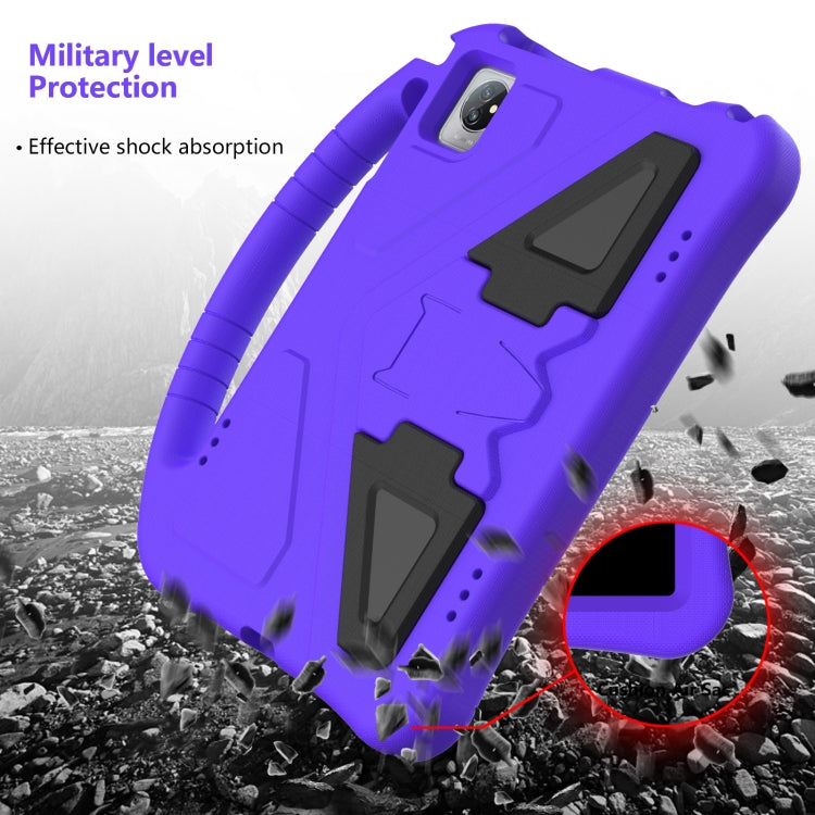 For Blackview Tab 8 WiFi 10.1 2023 EVA Shockproof Tablet Case with Holder(Purple) - Others by PMC TechLife | Online Shopping South Africa | PMC TechLife