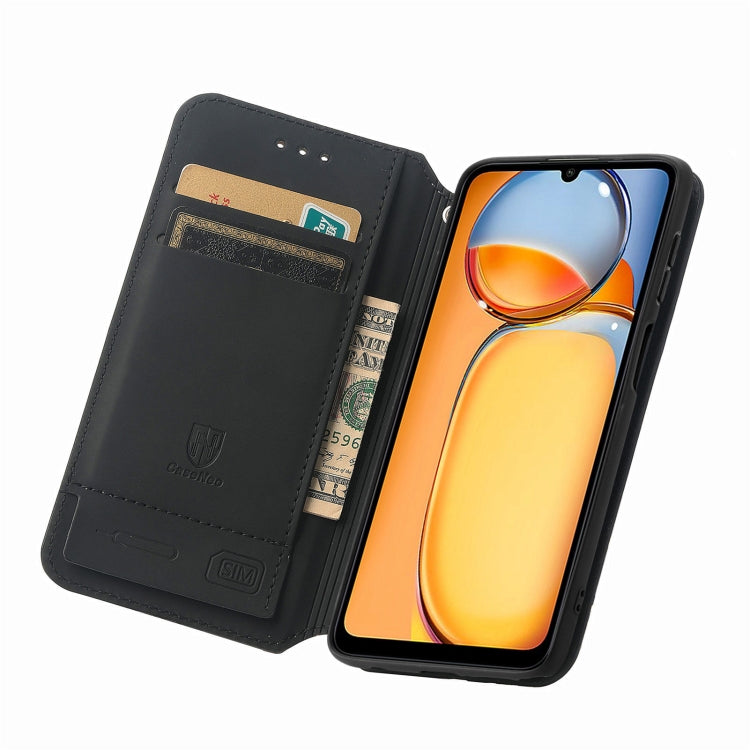 For Xiaomi Redmi 13C CaseNeo Colorful Magnetic Leather Phone Case(Purple Scales) - 13C Cases by PMC TechLife | Online Shopping South Africa | PMC TechLife | Buy Now Pay Later Mobicred