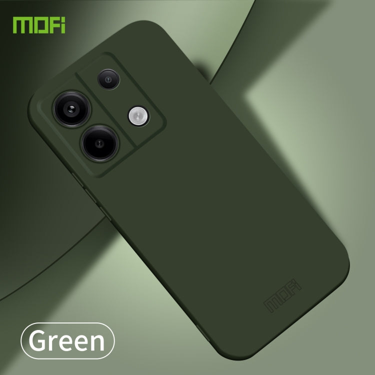 For Xiaomi Redmi Note 13 Pro MOFI Qin Series Skin Feel All-inclusive PC Phone Case(Green) - Note 13 Pro Cases by MOFI | Online Shopping South Africa | PMC TechLife