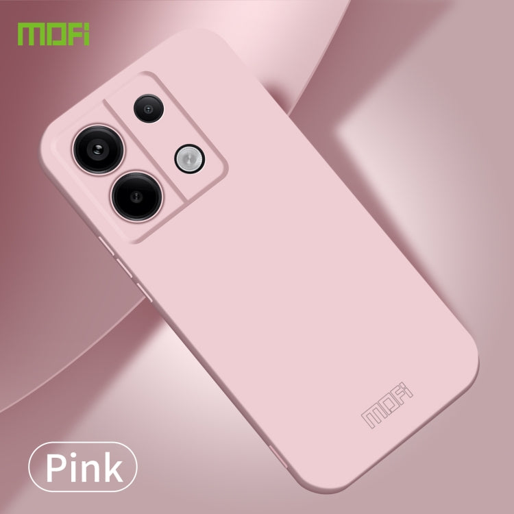 For Xiaomi Redmi Note 13 Pro MOFI Qin Series Skin Feel All-inclusive PC Phone Case(Pink) - Note 13 Pro Cases by MOFI | Online Shopping South Africa | PMC Jewellery