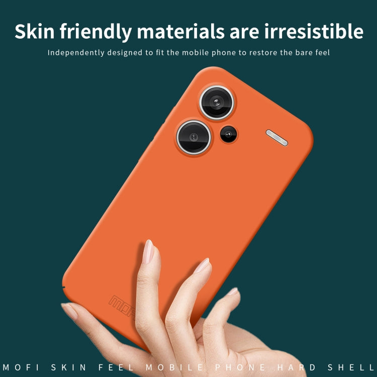 For Xiaomi Redmi Note 13 Pro+ MOFI Qin Series Skin Feel All-inclusive PC Phone Case(Black) - Xiaomi Cases by MOFI | Online Shopping South Africa | PMC TechLife | Buy Now Pay Later Mobicred