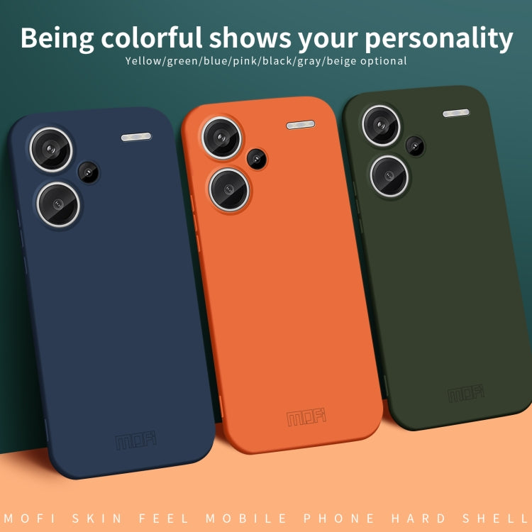 For Xiaomi Redmi Note 13 Pro+ MOFI Qin Series Skin Feel All-inclusive PC Phone Case(Black) - Xiaomi Cases by MOFI | Online Shopping South Africa | PMC TechLife | Buy Now Pay Later Mobicred