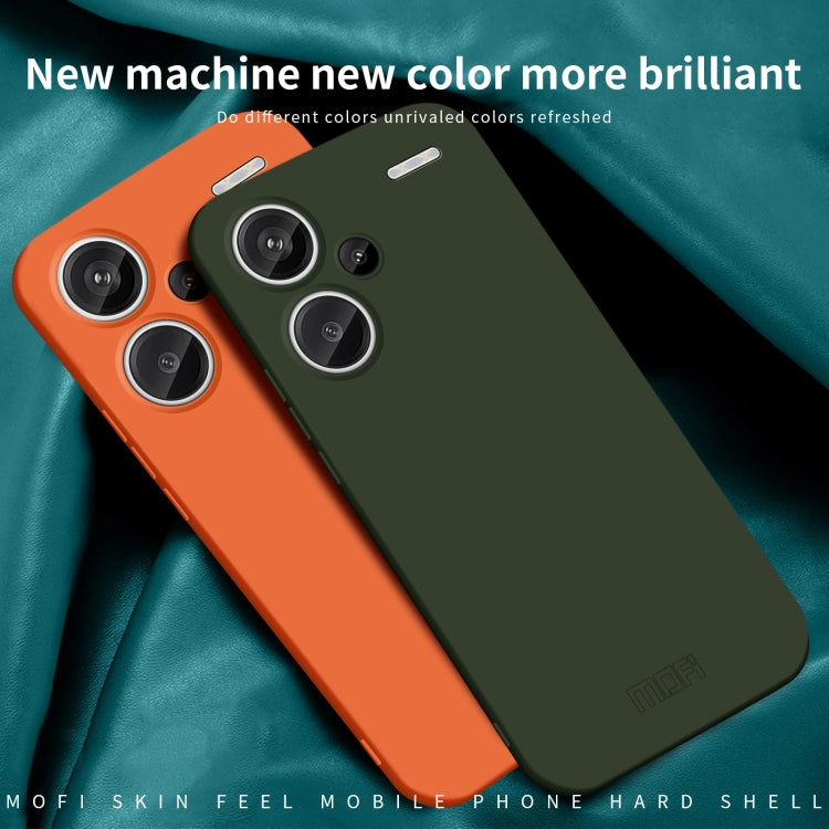 For Xiaomi Redmi Note 13 Pro+ MOFI Qin Series Skin Feel All-inclusive PC Phone Case(Orange) - Note 13 Pro+ Cases by MOFI | Online Shopping South Africa | PMC Jewellery