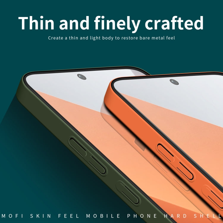 For Xiaomi Redmi Note 13 Pro+ MOFI Qin Series Skin Feel All-inclusive PC Phone Case(Beige) - Note 13 Pro+ Cases by MOFI | Online Shopping South Africa | PMC TechLife