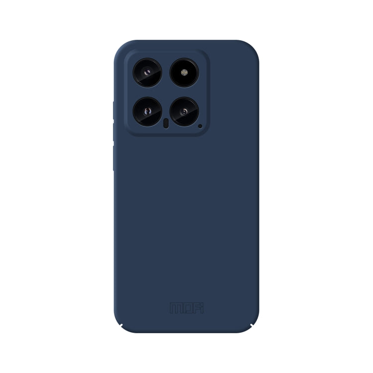 For Xiaomi 14 MOFI Qin Series Skin Feel All-inclusive PC Phone Case(Blue) - 14 Cases by MOFI | Online Shopping South Africa | PMC TechLife